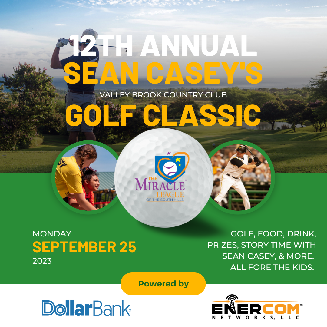 Sean Casey's Golf Classic - Miracle League Of The South Hills (Caseys  Clubhouse)